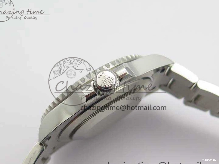 Ceramic On Best A2836 1:1 Black VRF Edition Submariner 116610LN SS Bracelet 0203